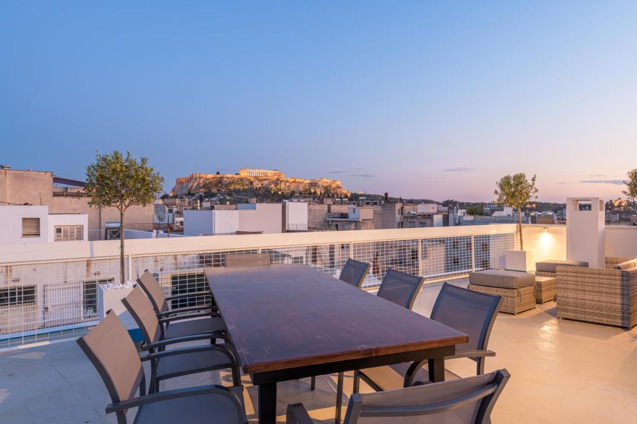 The Dazzling Glimpse Acropolis Suites Афины Экстерьер фото