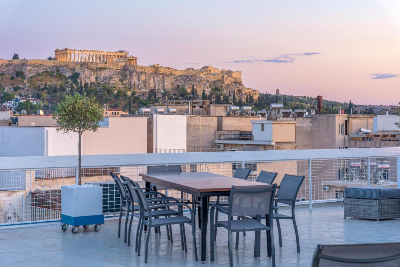 The Dazzling Glimpse Acropolis Suites Афины Экстерьер фото